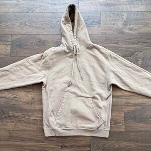 Maison Article x Shoe Palace Pullover Hoodie Large Beige Heavyweight
